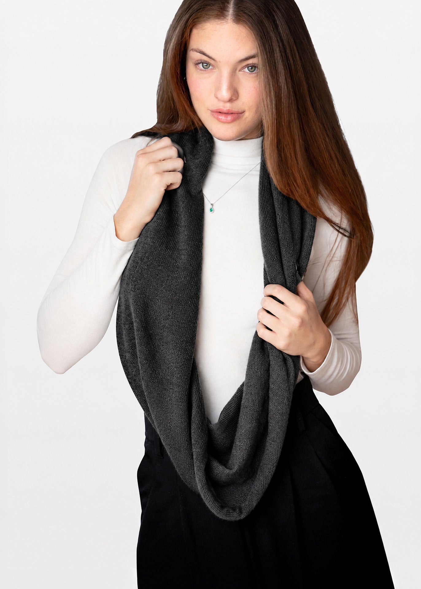 Alpaca Scarf - Black