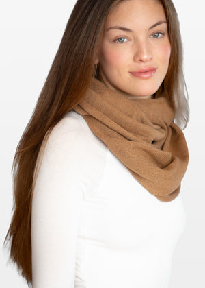 Alpaca Scarf - Caramel