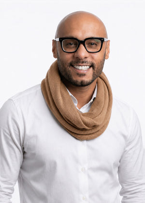 Alpaca Scarf - Caramel