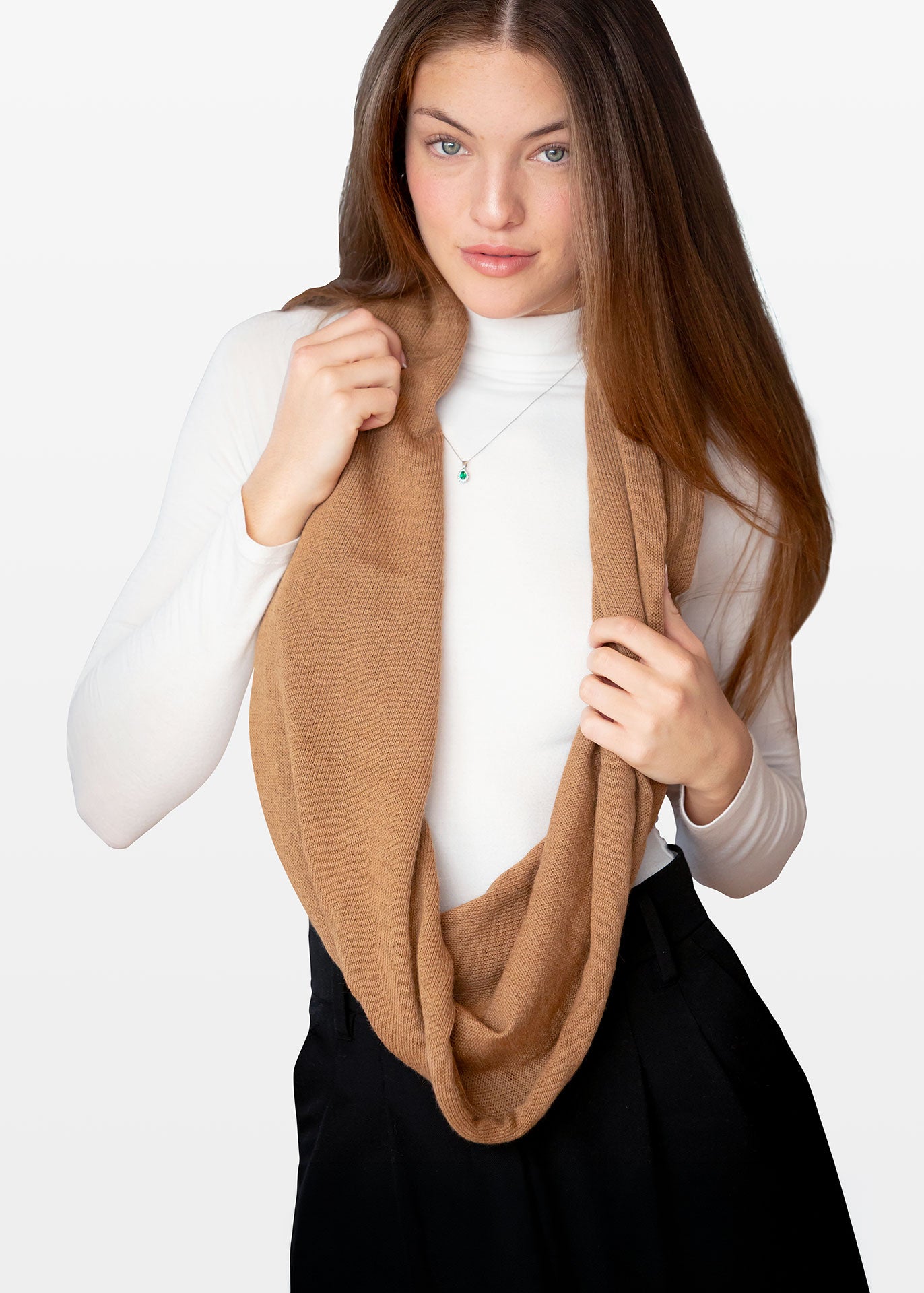 Alpaca Scarf - Caramel