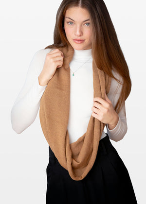 Alpaca Scarf - Caramel