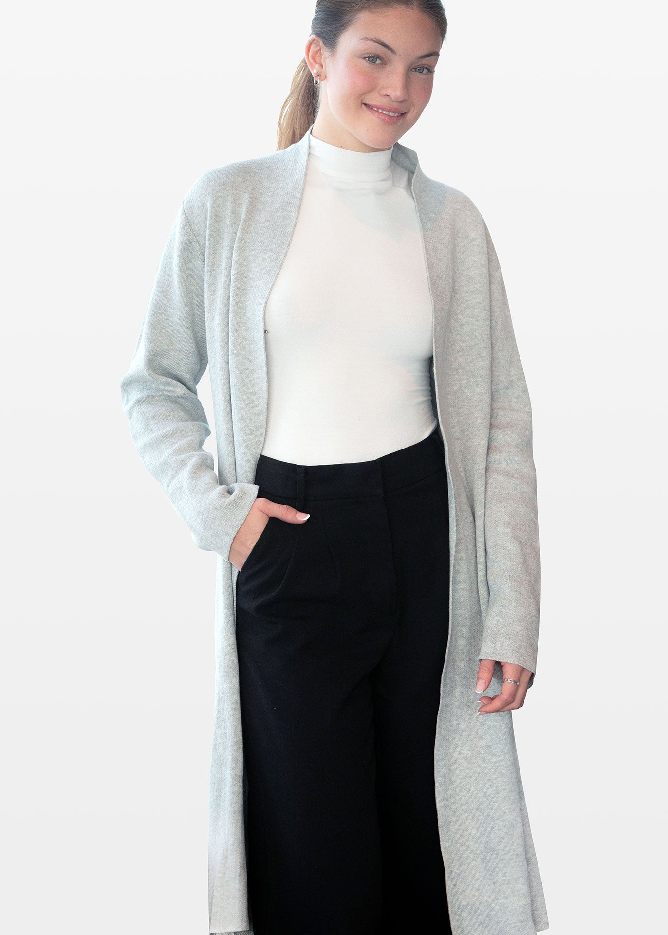 Light Grey Apapachoa Sweater