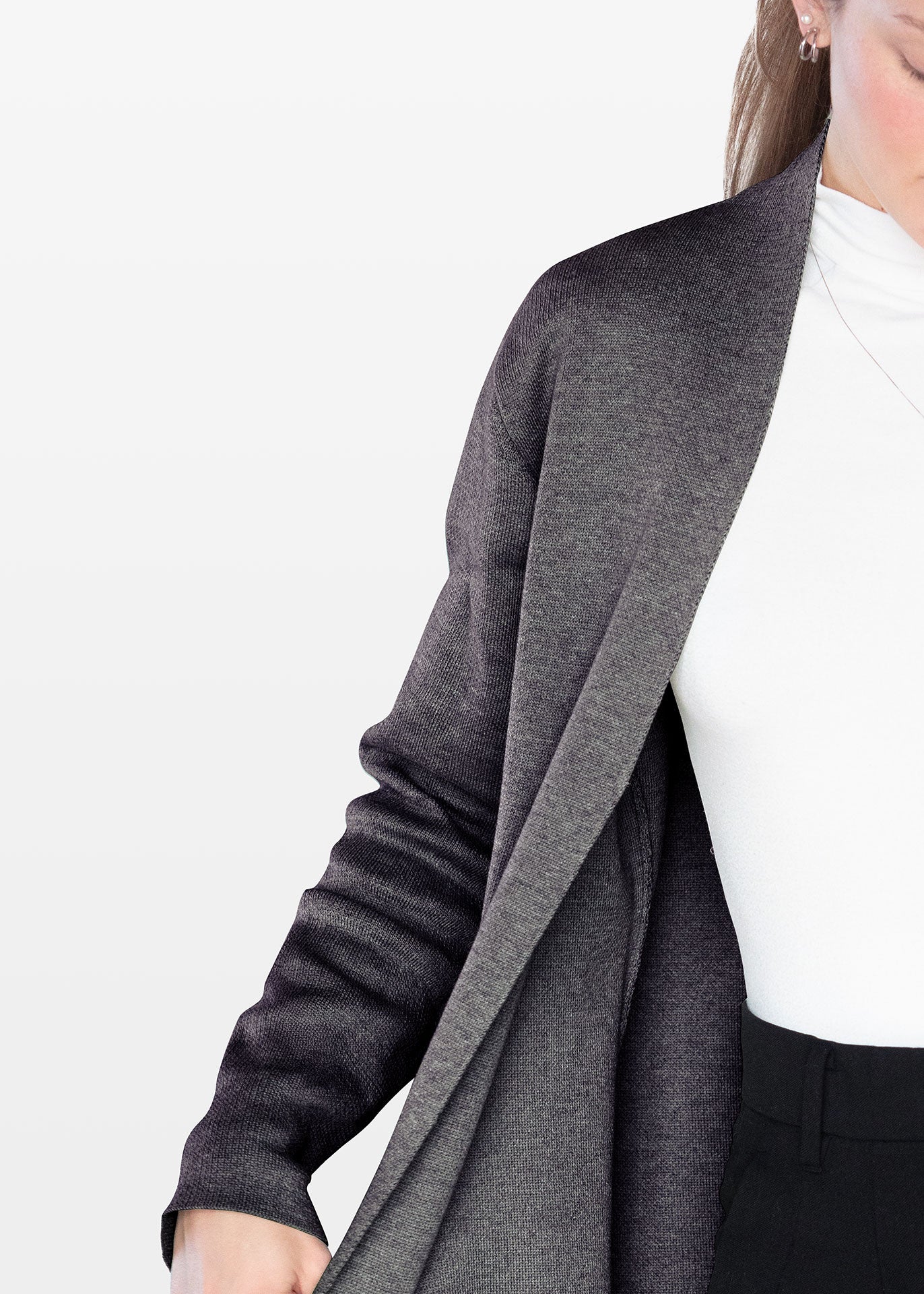 Dark Gray Apapachoa Sweater