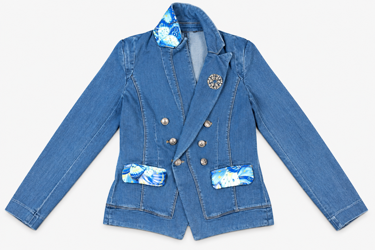 Upcycled Jacket Black